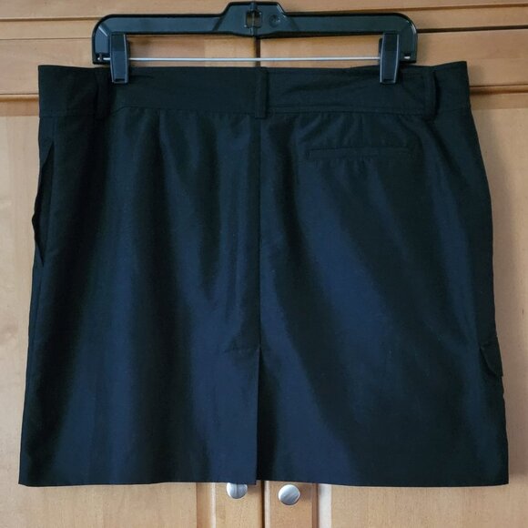 Izod Black Golf Athletic Skort - 14 - Picture 5 of 8